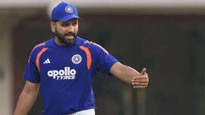 Rohit Sharma (PTI Photo) With retirement rumours swirling, Rohit Sharma turns up for optional practice at Lord's