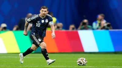 Argentina's Lionel Messi (AP Photo/Rebecca Blackwell) 13 matches and counting! Lionel Messi's Argentina become the first team ever to ...