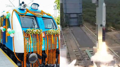 Representative image Weekly current affairs: India's hydrogen train, Skyroot's space milestone and more