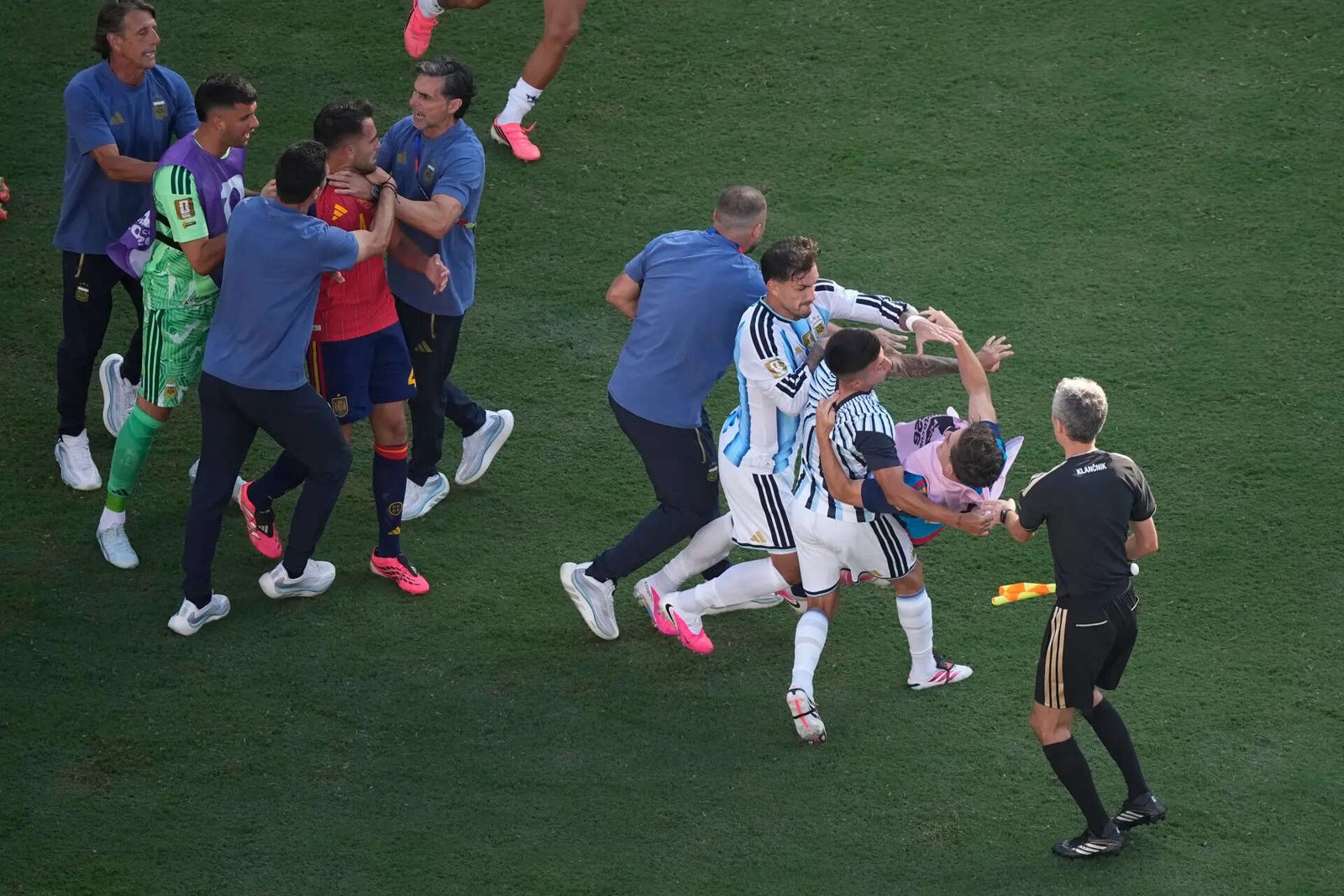 Argentina Spain WCup Soccer