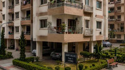 (Representative image) While corner flats offer several advantages, there are some key factors to consider (Photo: AI-generated). Buying a corner flat? Pros, cons and key factors to consider
