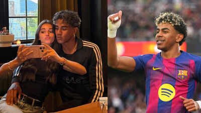 "She won't last long": Lamine Yamal's girlfriend Inés García Santos sparks a heated debate debate with her latest update.(Image via Getty Images) "She won't last long": Lamine Yamal's girlfriend Inés García Santos sparks a heated debate with her latest update