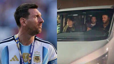 Lionel Messi WATCH: Lionel Messi returns home to Rosario after World Cup heartbreak; fans wait hours for a glimpse