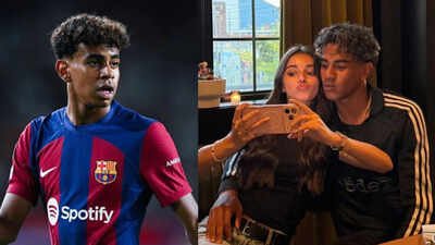 Were Lamine Yamal and his girlfriend Inés García Santos recently spotted at luxury stores?(Image via X) Were Lamine Yamal and his girlfriend Inés García Santos recently spotted at luxury stores as many question their relationship?