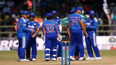 India players celebrate (AP) Shreyas Iyer drops major selection hint after fresh India injury blow