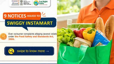 From rotten foods to expired packets: FSSAI issues 9 notices to a popular quick-commerce grocery delivery platform