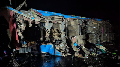 Uganda bus crash: At least 21 killed after school trip ends in tragedy