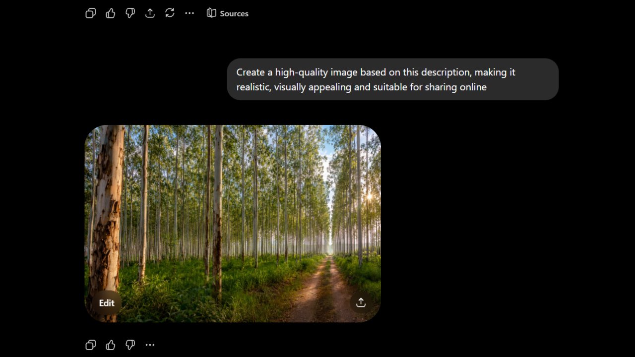 3. It can generate and edit high-quality images from simple prompts
