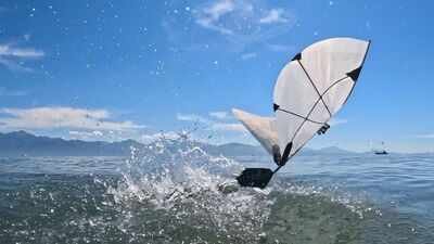 Image Credit: Raphael Zufferey MIT built a 300-gram robot that flies through the sky, dives underwater and takes off again, just like a diving bird