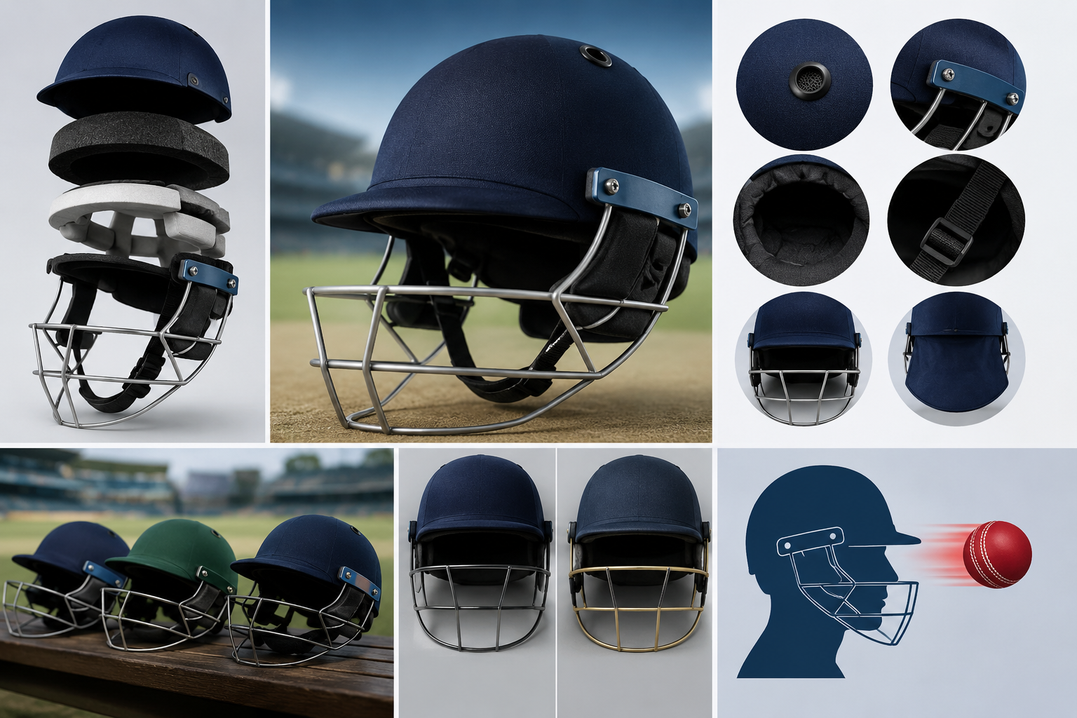 Cricket Helmet Guide: Features, Safety Standards and Types Explained