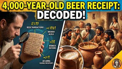 Archaeologists have decoded a 4,000-year-old beer receipt, uncovering fascinating details about ancient drinking culture and society