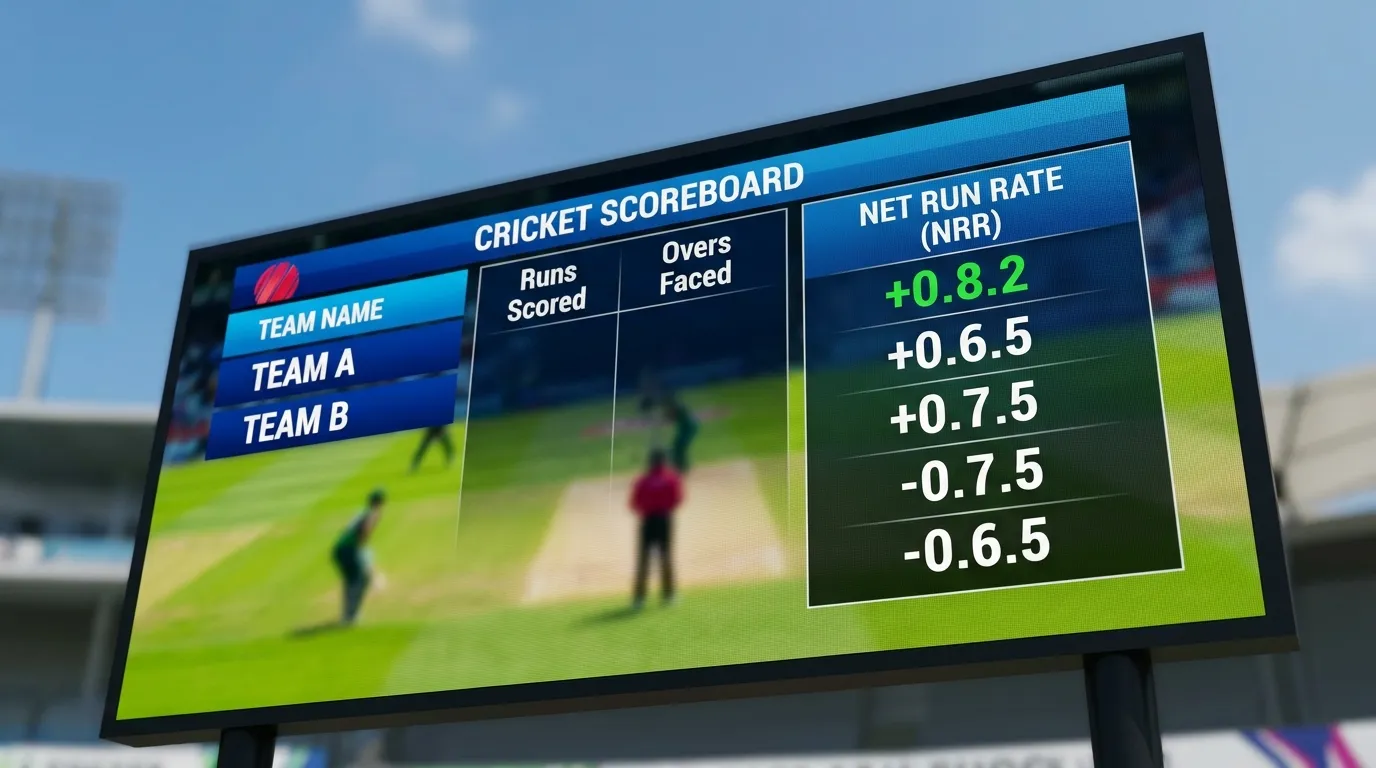 What Is Net Run Rate (NRR) in Cricket? Formula, Calculation and Rules Explained