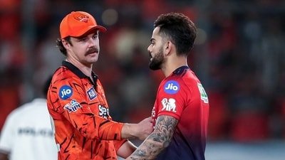 Virat Kohli refused to shake hands with Travis Head following an incident between the pair. (ANI Picture Service)