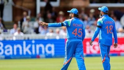 India's Virat Kohli and Rohit Sharma during 3rd ODI against England. (ANI Pic Service) India's Virat Kohli and Rohit Sharma during 3rd ODI against England. (ANI Pic Service)
