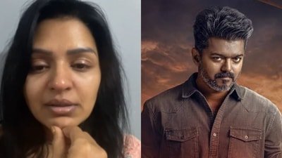 Vijay's Jana Nayagan cuts Anandhi Ajay's scenes, actor breaks down in tears: 'Worked on it for a year'.