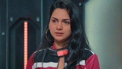 Akanksha Chamola was in tears explaining her secret in Lock Upp Season 2. Akanksha Chamola was in tears explaining her secret in Lock Upp Season 2.