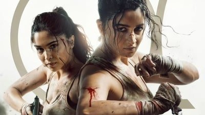 Alpha stars Alia Bhatt and Sharvari.