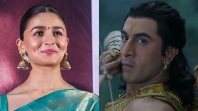 Alia Bhatt gives a subtle yet sweet nod to Ranbir Kapoor’s Ramayana after the trailer release.