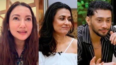 "Where are your rules?" Gauahar Khan questions Alliance over Mini Mathur's support for Nikhil Chinapa.