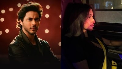 Aryan Khan's latest London appearance with Vinnie Takair ignites romance rumours. Aryan Khan's latest London appearance with Vinnie Takair ignites romance rumours.