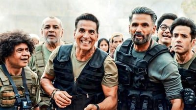 Welcome To The Jungle box office collection day 7: Akshay Kumar, Suniel Shetty, and others star in it. (HT_PRINT)
