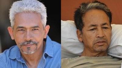 Atul Kulkarni urges Indian government to talk as he observes one-day fast for Sonam Wangchuk. ((Photo by Vipin Kumar/Hindustan Times)) Atul Kulkarni urges Indian government to talk as he observes one-day fast for Sonam Wangchuk. ((Photo by Vipin Kumar/Hindustan Times))
