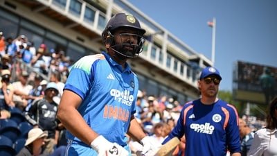 According to several reports, Rohit Sharma will play his final ODI on Sunday (AFP)