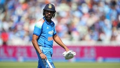 Rohit Sharma scored 26 runs off 47 balls in the second ODI (Action Images via Reuters)