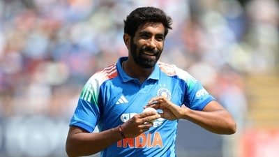 Jasprit Bumrah dismissed Harry Brook in the 1st ODI. (Action Images via Reuters)