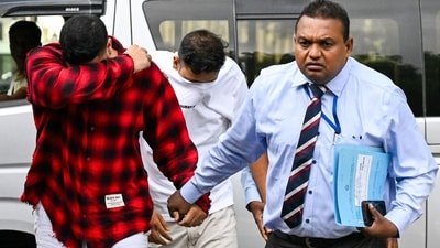 Lanka Premier League franchise Jaffna Kings team co-owner Manjot Kalra is taken to court. (AFP)