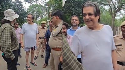 Bulldozer action reaches Chandrachur Singh's Gurugram home.