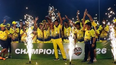 Prakhar Vishnoi's four-for and Haryaksh's unbeaten fifty seal the title as organisers set sights on Season 2