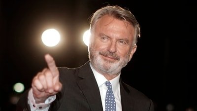 Actor Sam Neill was known for his roles in the Jurassic Park movies. (AFP)