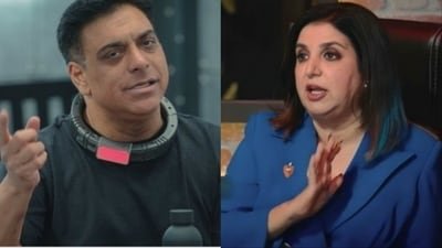 Farah Khan and Ram Kapoor had a heated exchange on Lock Upp. Farah Khan and Ram Kapoor had a heated exchange on Lock Upp.
