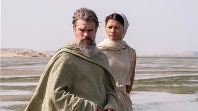 Fans are flying across the country to watch The Odyssey. (Universal Pictures via AP) Fans are flying across the country to watch The Odyssey. (Universal Pictures via AP)