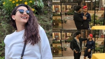 Gauahar Khan reacts to Kushal Tandon kissing Zaid Darbar in Alliance.