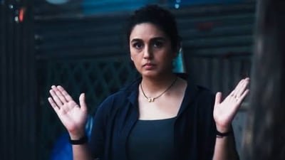 Huma Qureshi in a still from her recent film, Baby Do Die Do.