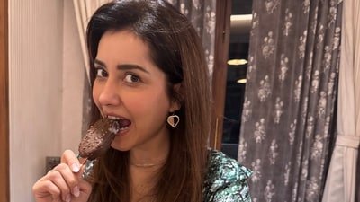 Ice Cream Day | Raashii Khanna: Me and cones have a complicated relationship Ice Cream Day | Raashii Khanna: Me and cones have a complicated relationship