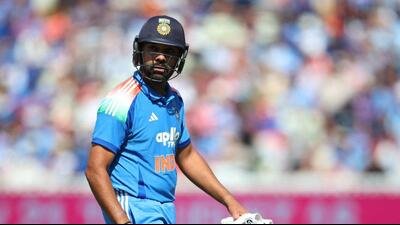 India's Rohit Sharma during the first ODI vs England at Edgbaston Cricket Ground, Birmingham, Britain. (Reuters) India's Rohit Sharma during the first ODI vs England at Edgbaston Cricket Ground, Birmingham, Britain. (Reuters)