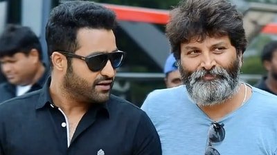Jr NTR and Trivikram Srinivas' next film is touted to be based on Lord Murugan. Jr NTR and Trivikram Srinivas' next film is touted to be based on Lord Murugan.