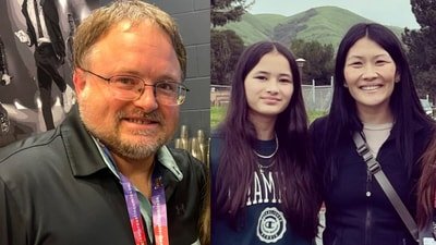 Kyle Hottle's father, Joshua (L) and Kyle Hottle with mother Ketsi Carlson (R). (Joshua Hottle and Syncwithasl on Facebook)