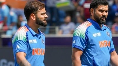 Virat Kohli and Rohit Sharma, both need a great show in England. (PTI Images)