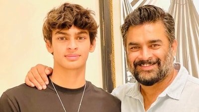 R Madhavan spoke about keeping his son Vedaant grounded. (Instagram) R Madhavan spoke about keeping his son Vedaant grounded. (Instagram)