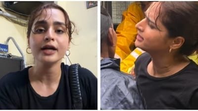 Ayesha Khan shared a statement from the police station after being detained from the protest site. Ayesha Khan shared a statement from the police station after being detained from the protest site.
