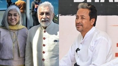 Naseeruddin Shah, Ratna Pathak Shah join appeal asking Sonam Wangchuk to end hunger strike. ((Photo by Sanchit Khanna/ Hindustan Times)) Naseeruddin Shah, Ratna Pathak Shah join appeal asking Sonam Wangchuk to end hunger strike. ((Photo by Sanchit Khanna/ Hindustan Times))