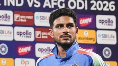 Shubman Gill sees a bit of his own batting in Carlos Alcaraz's tennis. (PTI) Shubman Gill sees a bit of his own batting in Carlos Alcaraz's tennis. (PTI)