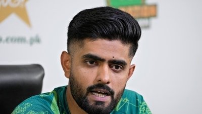 Babar Azam will lead Pakistan in the two-match Test series against the West Indies. (AP Photo/K.M. Chaudary)