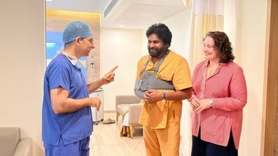 Anna Lezhneva thanked the doctor who operated on Pawan Kalyan.