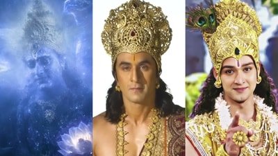 Ramayana trailer mystery: Is Lord Vishnu played by Ranbir Kapoor or Saurabh Raaj Jain? Ramayana trailer mystery: Is Lord Vishnu played by Ranbir Kapoor or Saurabh Raaj Jain?