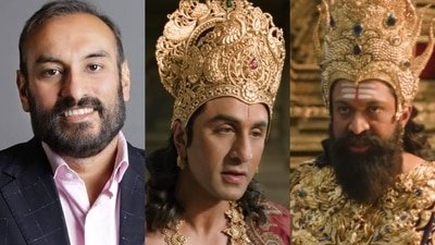 Namit Malhotra explains why Ramayana is India's biggest cinematic spectacle: 'It will entertain and enlighten'. Namit Malhotra explains why Ramayana is India's biggest cinematic spectacle: 'It will entertain and enlighten'.